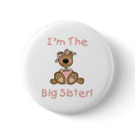 Teddy Bear Big Sister buttons