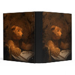 Teddy Bear Binder, Bear Reading A Book