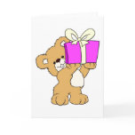 Teddy Bear Birthday Greeting Cards