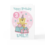 Teddy Bear Birthday Card - Customized