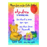 Teddy Bear Birthday Invitation