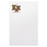 Teddy Bear Blessings ~ Be Joyful Always Custom Stationery