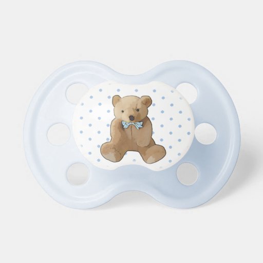 pacifier teddy bear