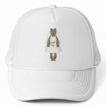 Teddy Bear Bride hats