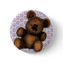 Teddy Bear Button