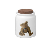 Teddy Bear candy jars