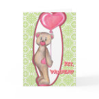 Teddy Bear Card card