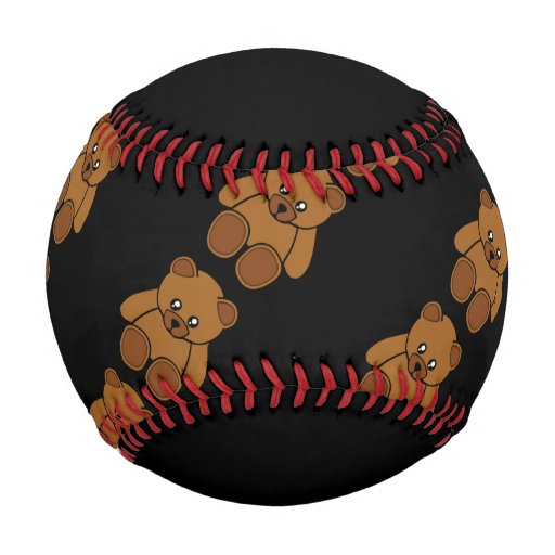 teddy bear baseball