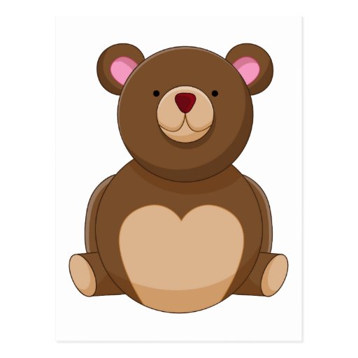 teddy bear caricature
