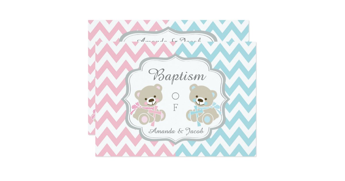 baptism teddy bear