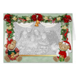 Teddy Bear Christmas Card