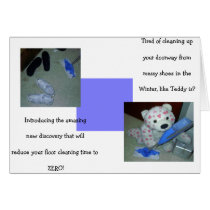 Teddy Bear Cleaning cards