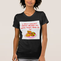 teddy bear collector t-shirts