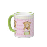 Teddy Bear Cupcake Party Mugs