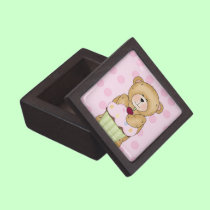 Teddy Bear Cupcake Party premium gift boxes