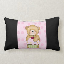 Teddy Bear Cupcake Party pillows