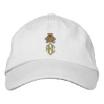 Teddy Bear Custom Monogrammed Embroidered Hat