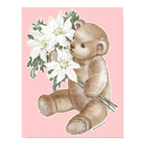 Teddy Bear Daisy Bouquet posters