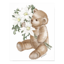 Teddy Bear Daisy Bouquet posters