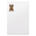 Teddy Bear Designs ~ God Is Bigger Stationery Design