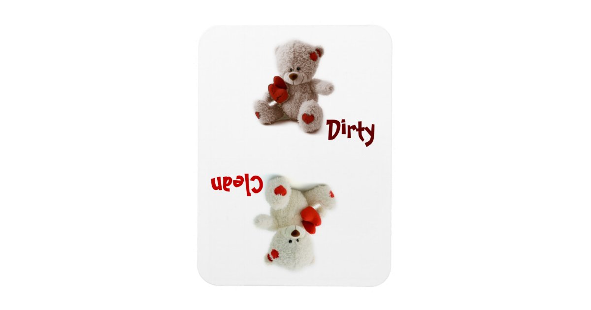 dirty teddy bear