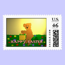 Teddy Bear Easter Stamp stamps
