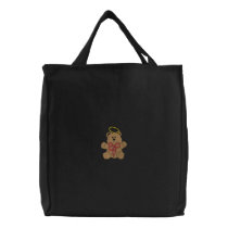 Teddy Bear embroidered bags by ZazzleEmbroidery Teddy Bear embroidered bags