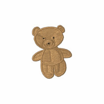 Teddy bear embroidered shirts