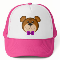 Teddy Bear Face Hats