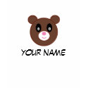 Teddy Bear Face Personalized t-shirts by personalized_tees Teddy Bear Face Personalized t-shirts
