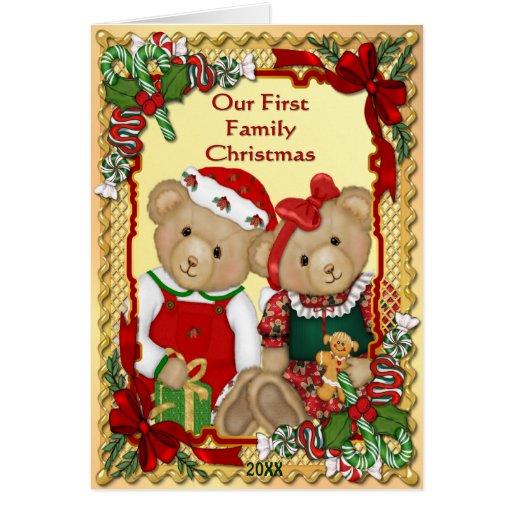 my 1st christmas teddy