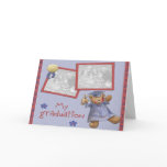 Teddy Bear Graduation Photo Frame Card