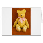 teddy bear greeting card