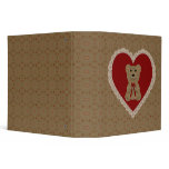 Teddy Bear Heart Binder