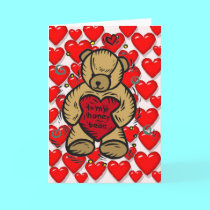 Teddy Bear Hearts cards