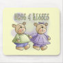 Teddy Bear Hugs and Kisses Tshirts and Gifts Mouse Pad