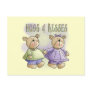 Teddy Bear Hugs and Kisses Tshirts and Gifts Postcard