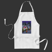 Teddy Bear in Town aprons