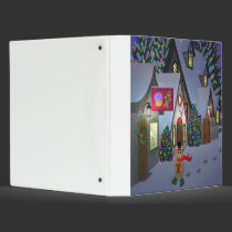 Teddy Bear in Town Binder