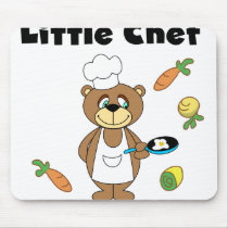 Teddy Bear Little Chef mousepads