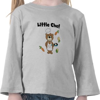 Teddy Bear Little Chef Tshirts and Gifts shirt