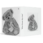 Teddy Bear Little Fairy Binder