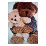 teddy bear love Card