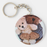 teddy bear love keychain
