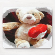 Teddy Bear Mousepad by Hawaiian_Angel Teddy Bear Mousepad