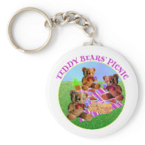Teddy Bear Novelty Keychain