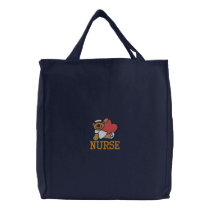 Teddy Bear Nurse Embroidered Bag embroidered bags
