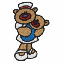 Teddy Bear Nurse Embroidered Shirt embroidered shirts by mothersdaytshirts Teddy Bear Nurse Embroidered Shirt embroidered shirts