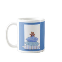 Teddy Bear on Cushions Mug by floatinglemons Teddy Bear on Cushions Mug