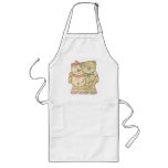 Teddy Bear Pair - Original Colors Aprons